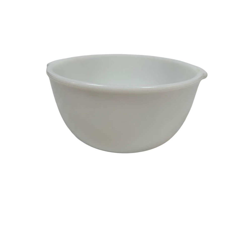 Vintage Sunbeam Mixmaster White Milk Glass Bowl Replacement 9 Inch No Mark